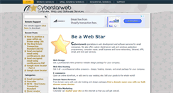 Desktop Screenshot of cyberstarweb.com